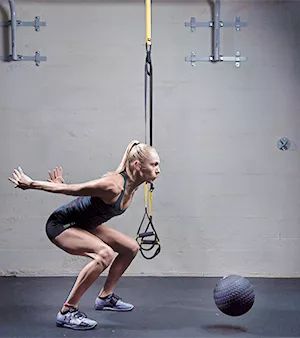 TRX 15 lb Slam Ball, Weight, Home Gym