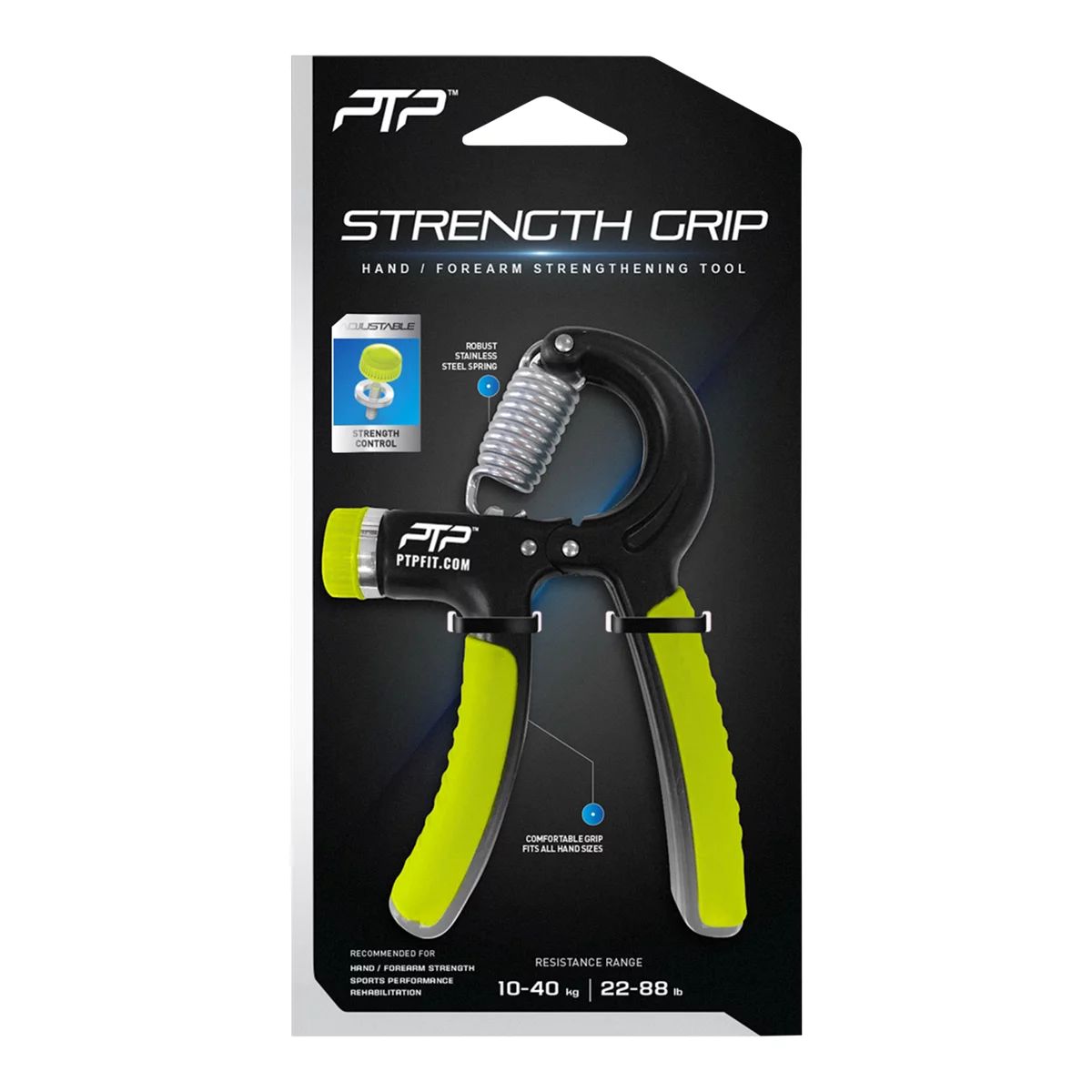 PTP Adjustable Strength Grip