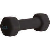 Energetics 3 lb Neoprene Dumbbell, Weight, Home Gym Front_Angled_Right