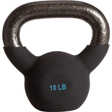 Energetics 10 lb Neoprene Kettlebell, Weight, Home Gym Front_Flat