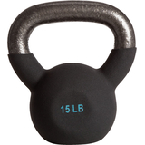 Energetics 15 lb Neoprene Kettlebell Front_Flat