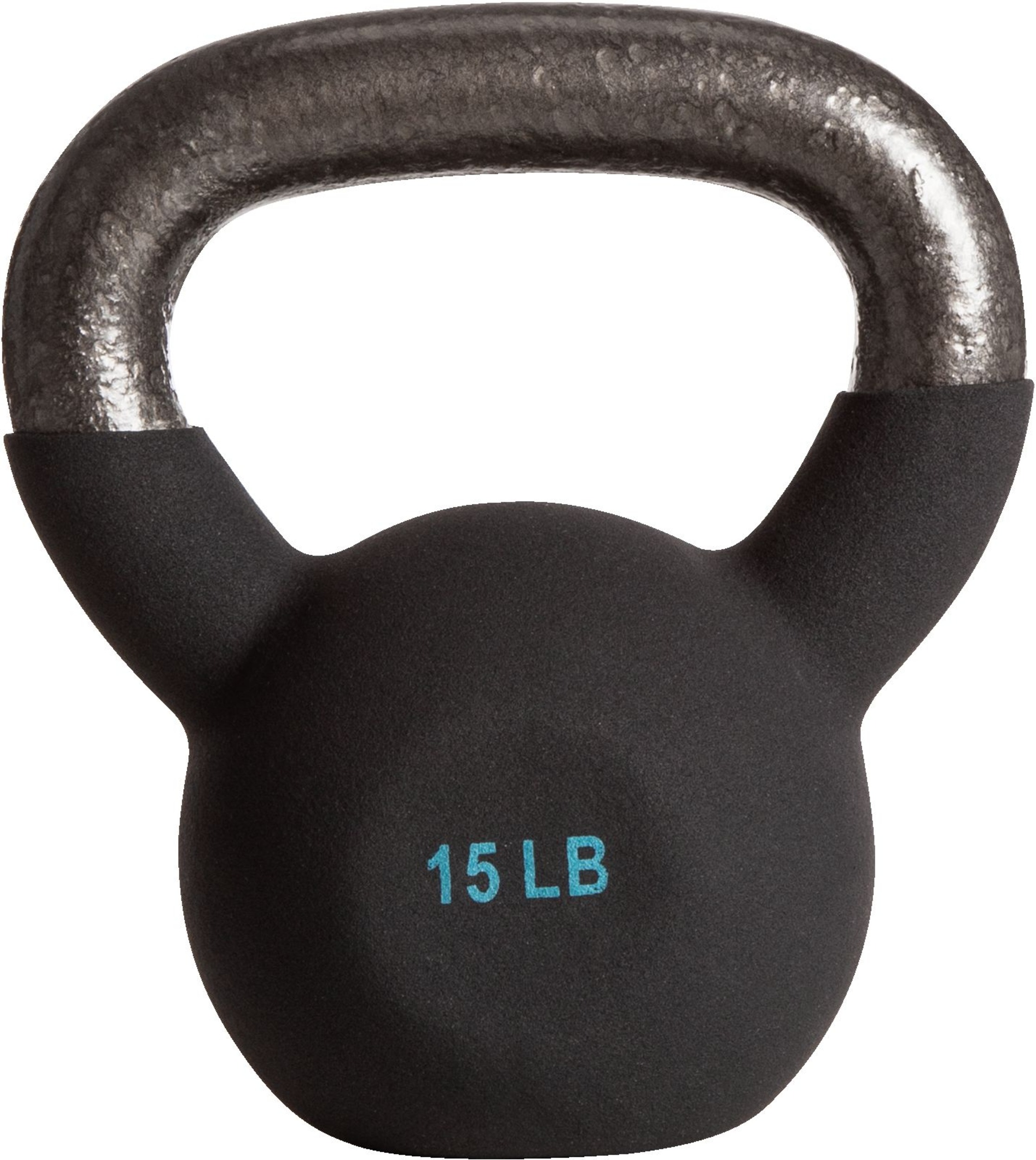 Energetics 15 lb Neoprene Kettlebell Front_Flat