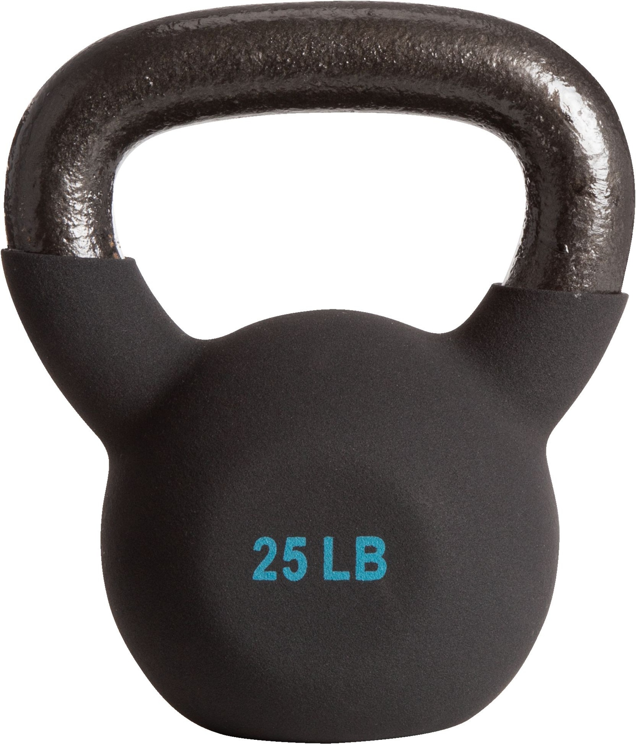 Energetics 25 lb Neoprene Kettlebell Front_Flat