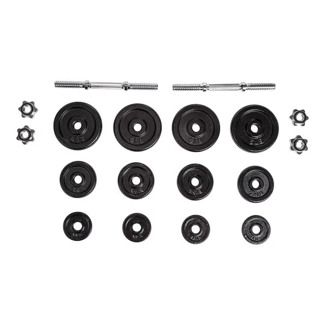 Energetics 50 lb Dumbbell Set, Weight, Home Gym Sportchek
