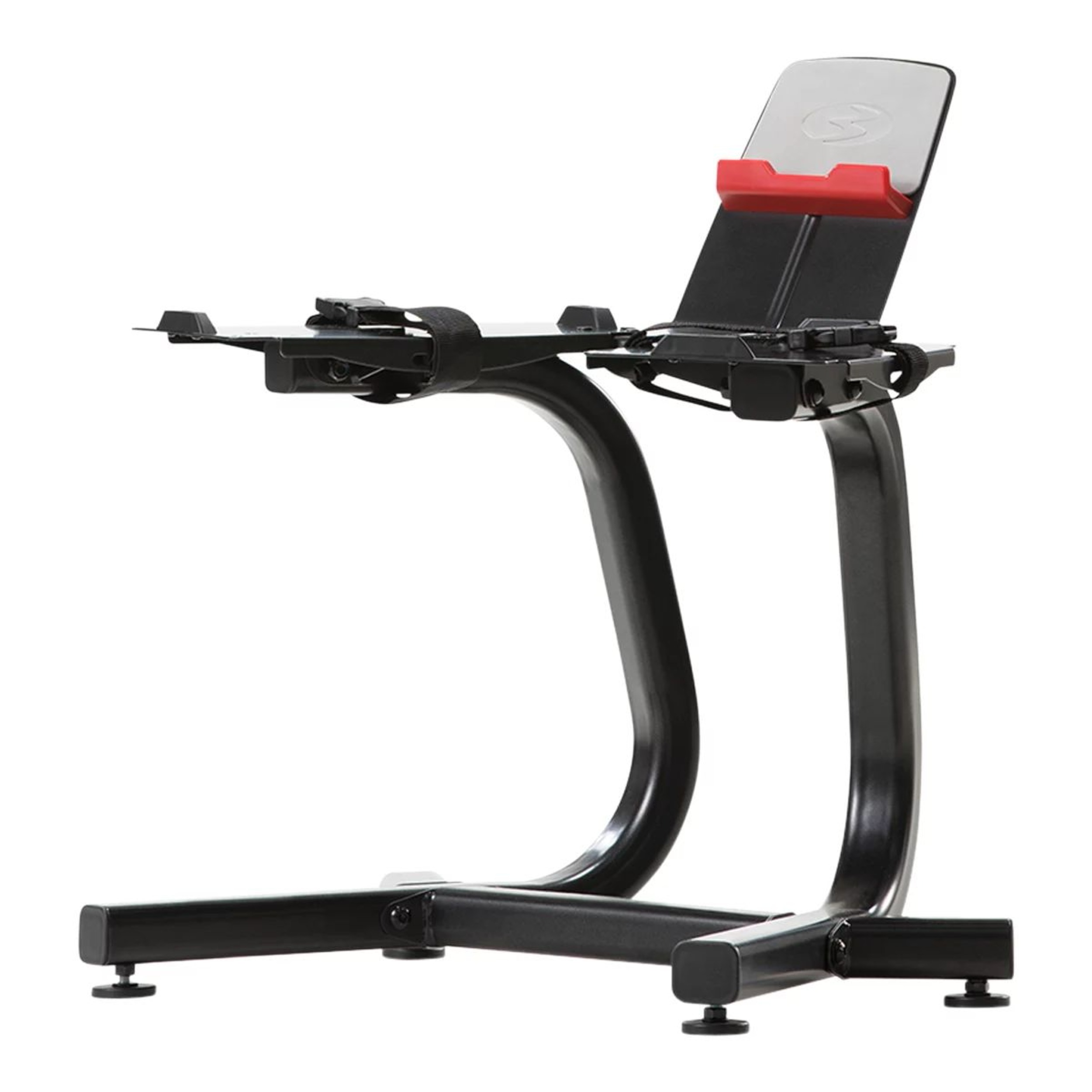 Bowflex SelectTech 552 Adjustable Dumbbell Stand, Home Gym Front_Angled_Left