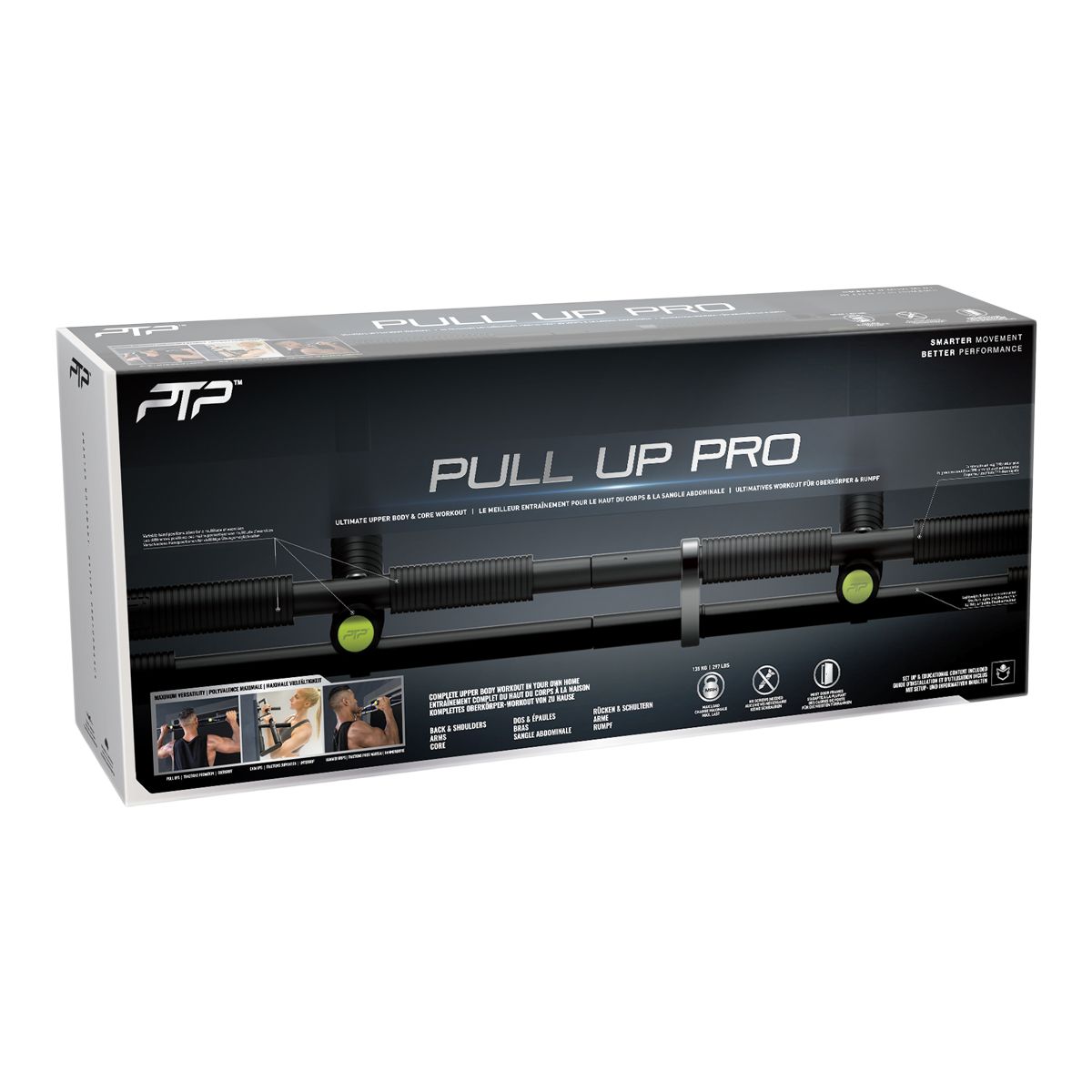 PTP Pull Up Pro System Front_Angled_Right