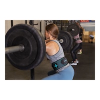 Harbinger Women's Hex Core Training Belt Back_Angled_Left