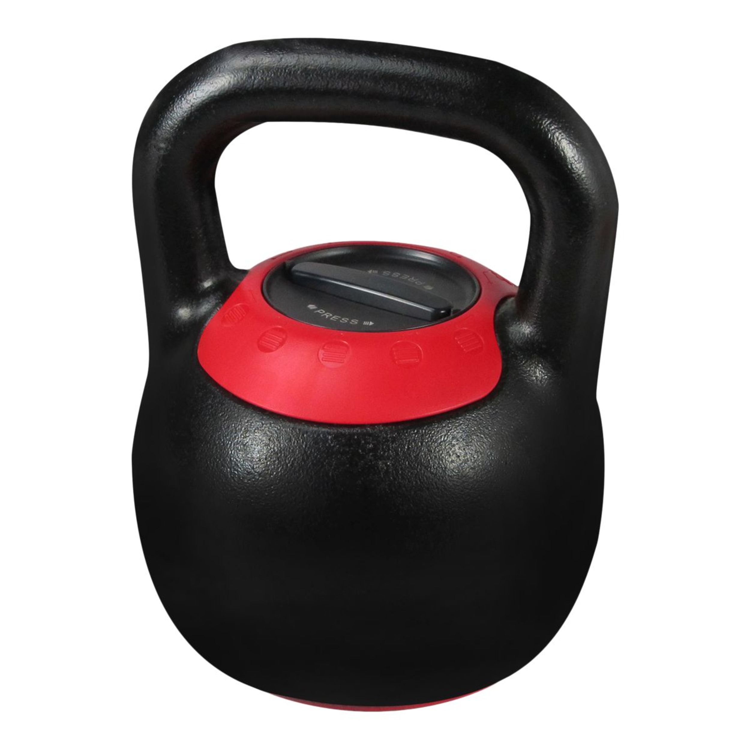 Energetics 20-30 lb Adjustable Kettlebell, Weight, Home Gym Front_Angled_Left