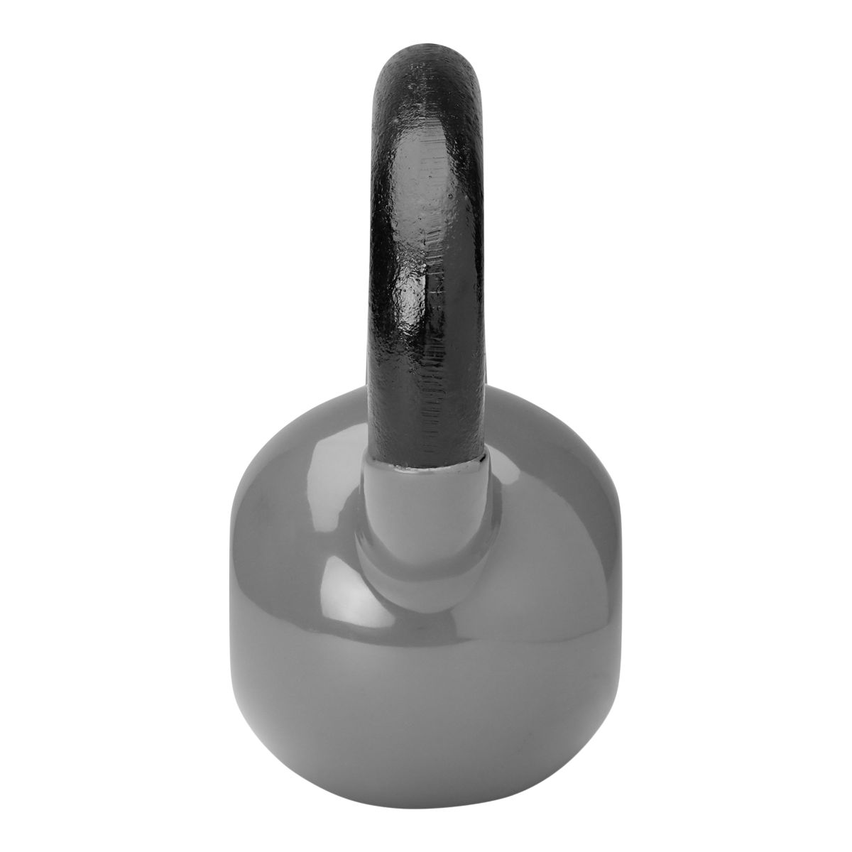 Gaiam 15 lb Vinyl Kettlebell, Weight, Home Gym Side_Left