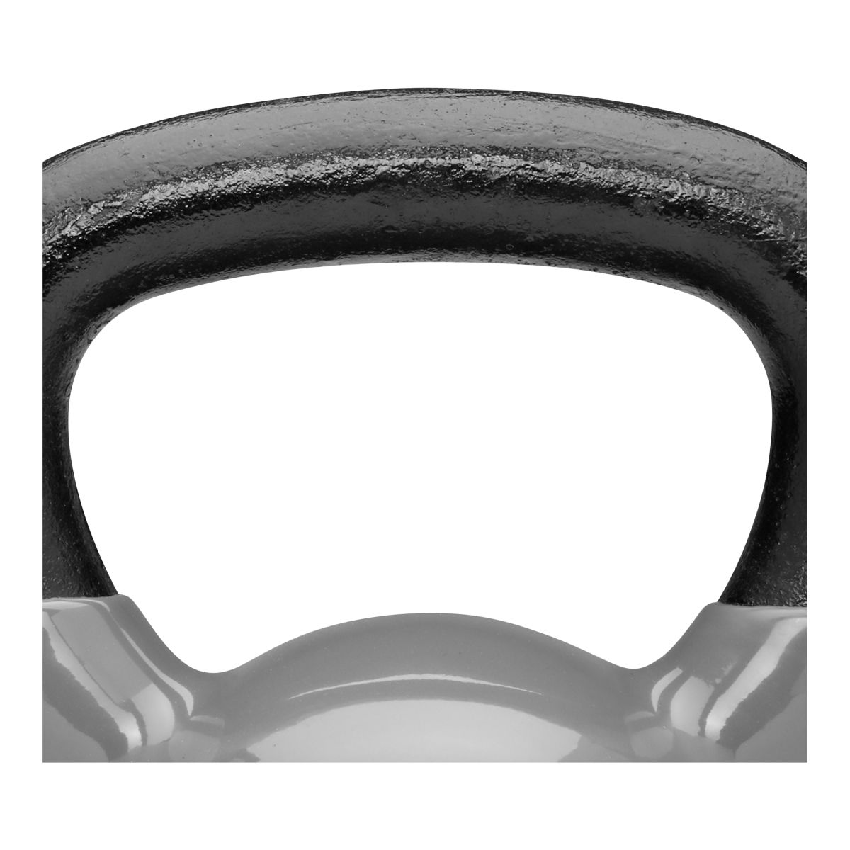 Gaiam 15 lb Vinyl Kettlebell, Weight, Home Gym CloseUp