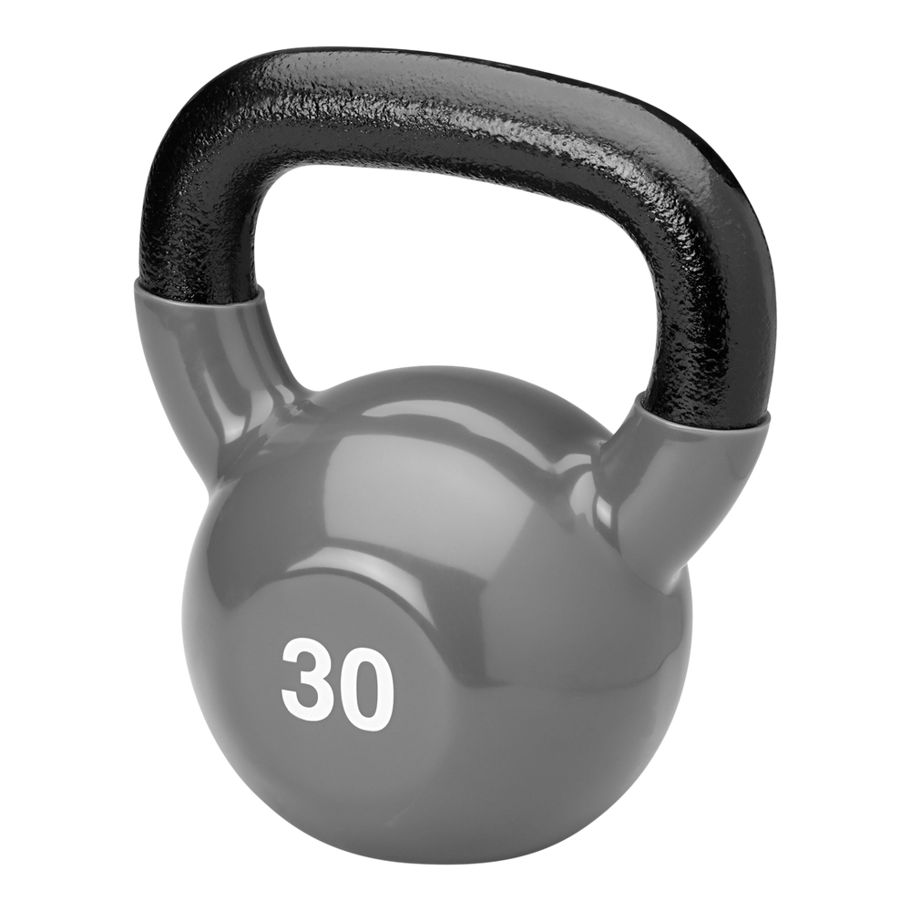 Gaiam 30 lb Vinyl Kettlebell, Weight, Home Gym SportChek