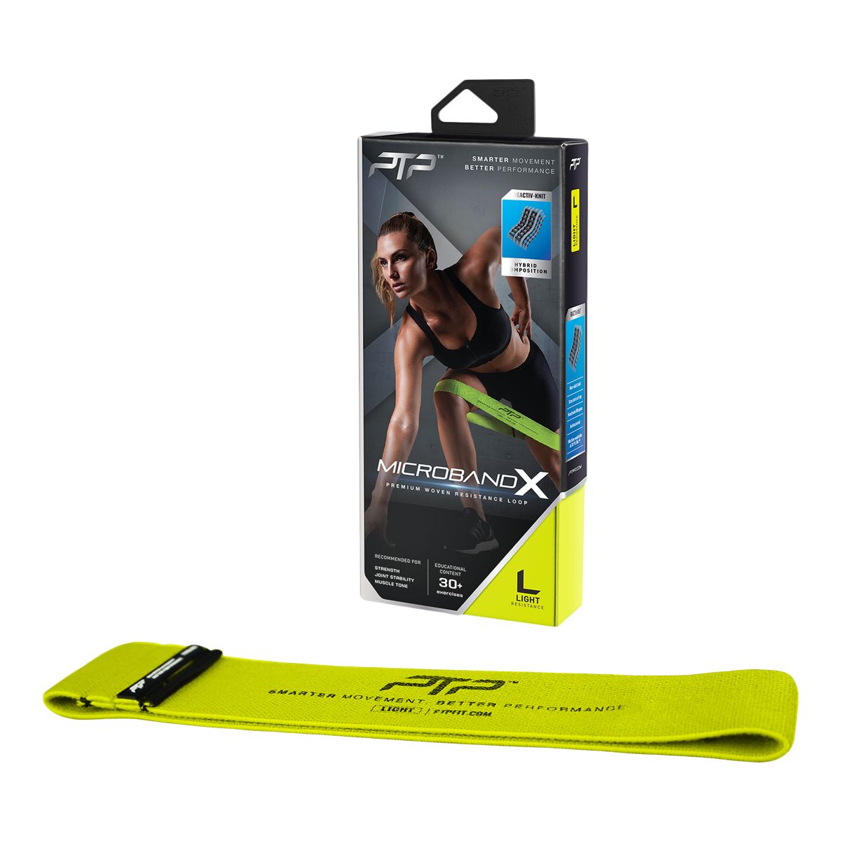 PTP MicroBand X 2 Light Resistance Band