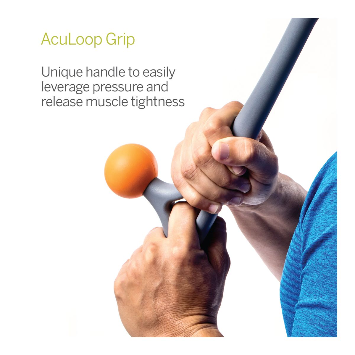 TriggerPoint Acucurve Cane, Massage, Recovery, Muscle Release CloseUp