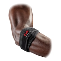 McDavid Level 2 Elbow Strap with Pads Front_Angled_Right