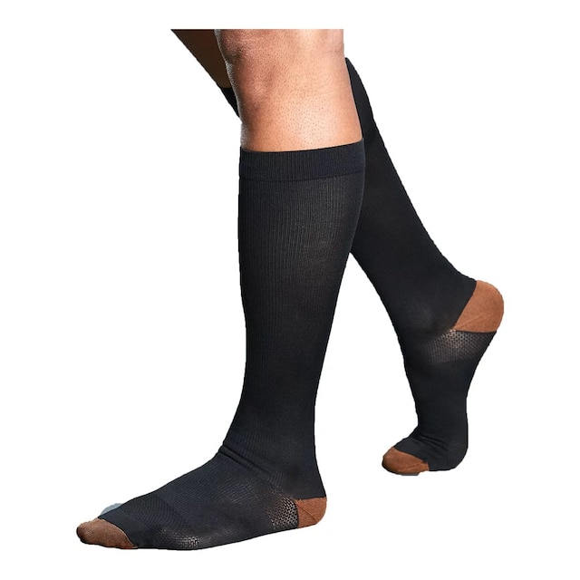 Tommie Copper Compression Socks 2 Pack Black Sportchek