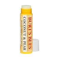 Burt’s Bees 100% Natural Moisturizing Lip Balm Tube Coconut & Pear Front_Elevated