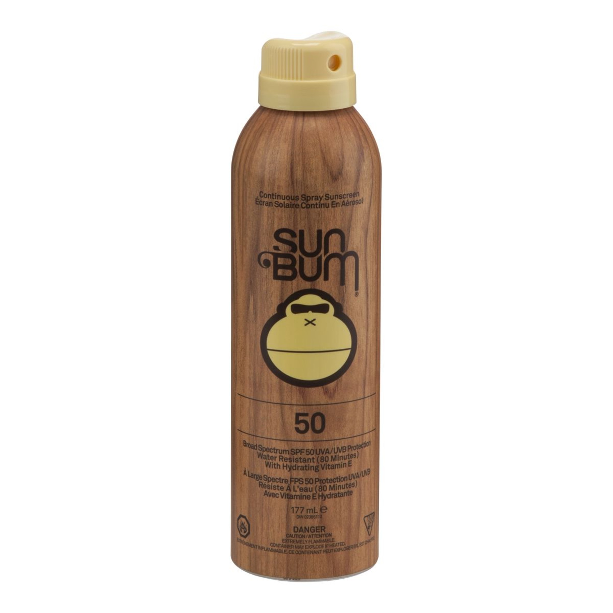 Sun Bum SPF 50 Spray Front_Elevated