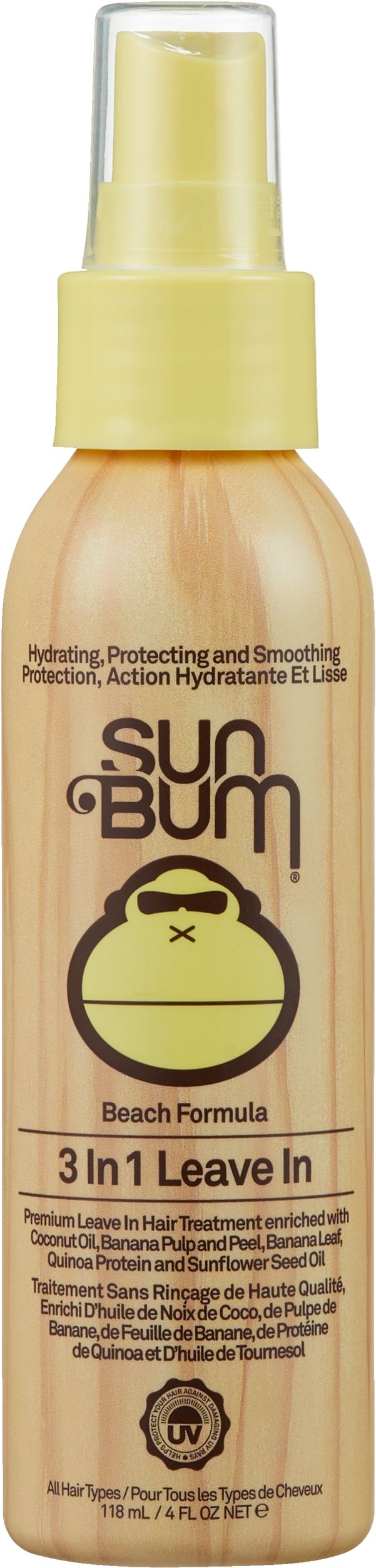 Sun Bum Beach Formula 3-in-1 Leave-In Conditioner - 4 fl oz bottle