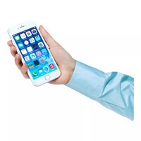 EyeJust Blue Light Blocking Screen Protector For iPhone 6/6s/7/8 Front_Angled_Right