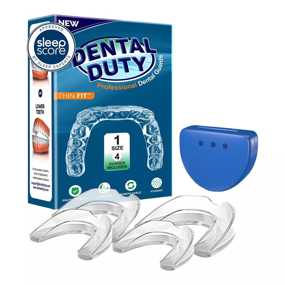 Dental Duty Professional Dental Guard - 4 Count Composite_or_Mixed