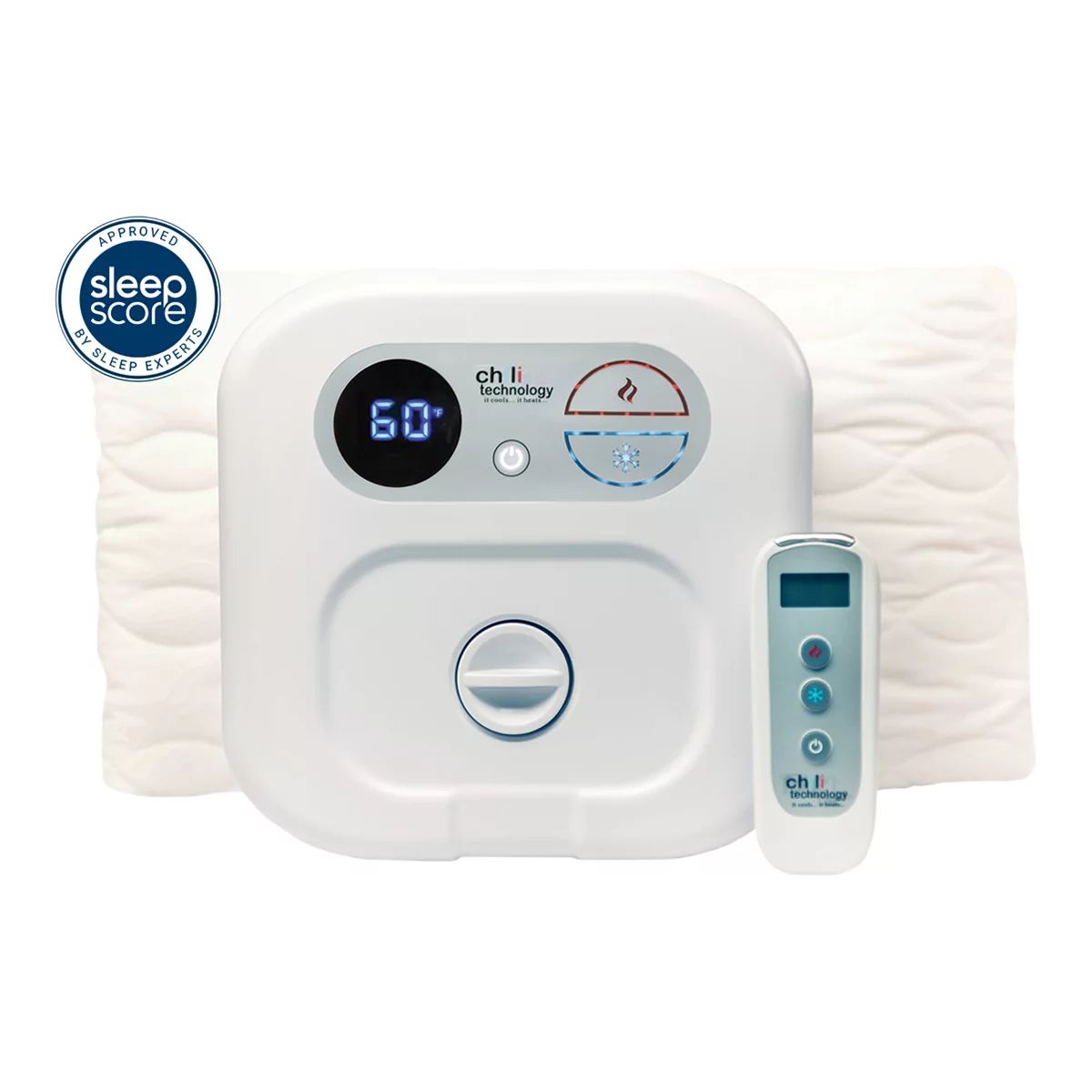 chiliPAD Sleep System - California King Front_Flat
