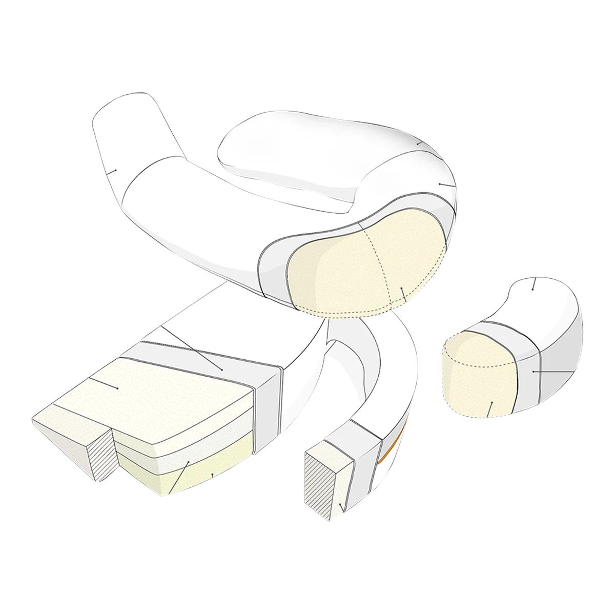 MedCline Large Acid Reflux Relief System