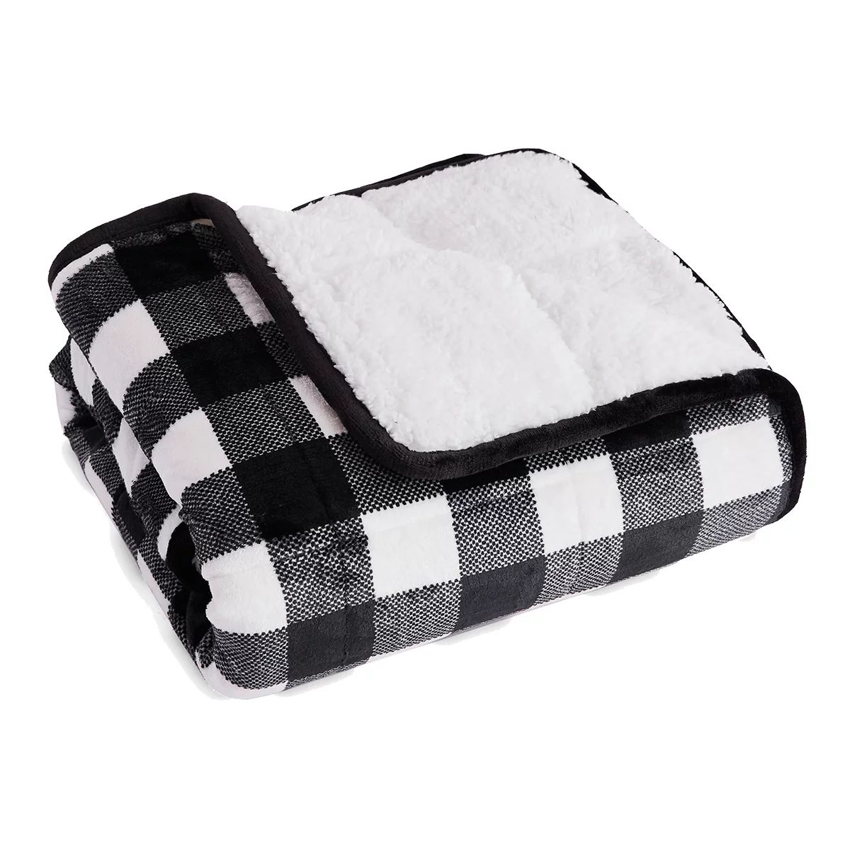 Pur Serenity Kids Applique Reversible Velvet to Sherpa 6lb Weighted Blanket Overhead_Plunge