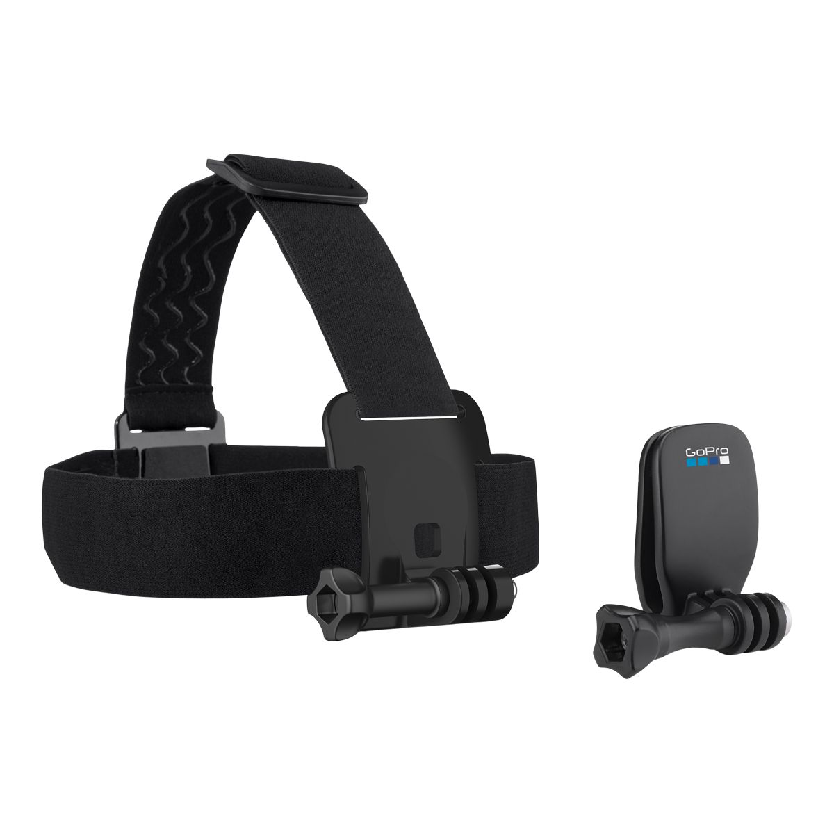 GoPro Headstrap with QuickClip Front_Three_Fourths_Angled_Right