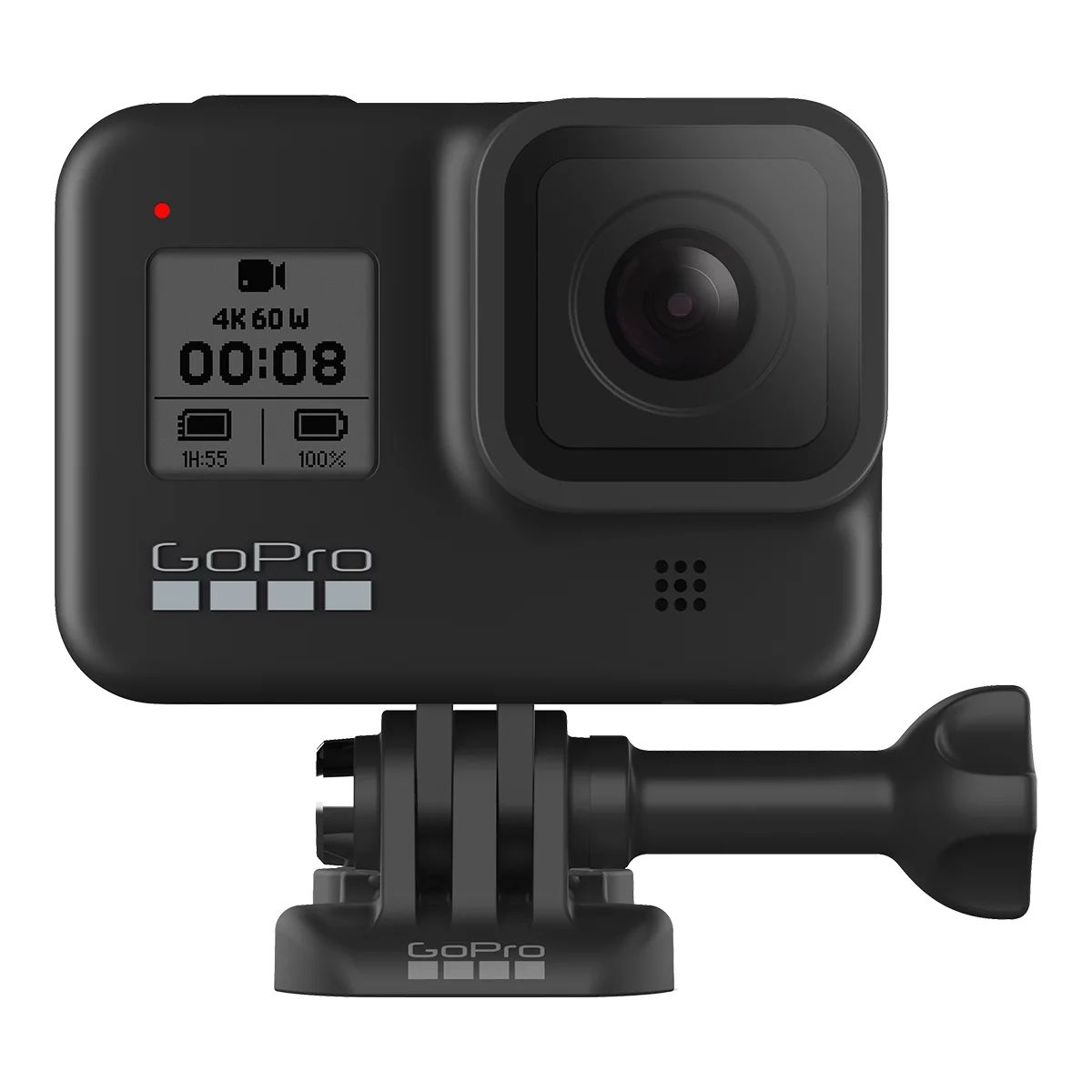 GoPro HERO8 Black Action Camera Front_Flat