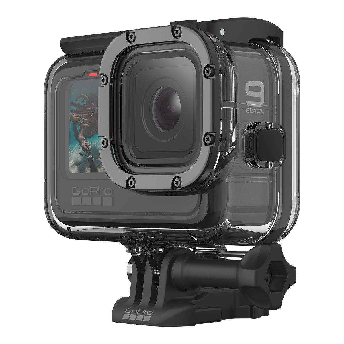 GoPro HERO9 Protective Housing Front_Angled_Left