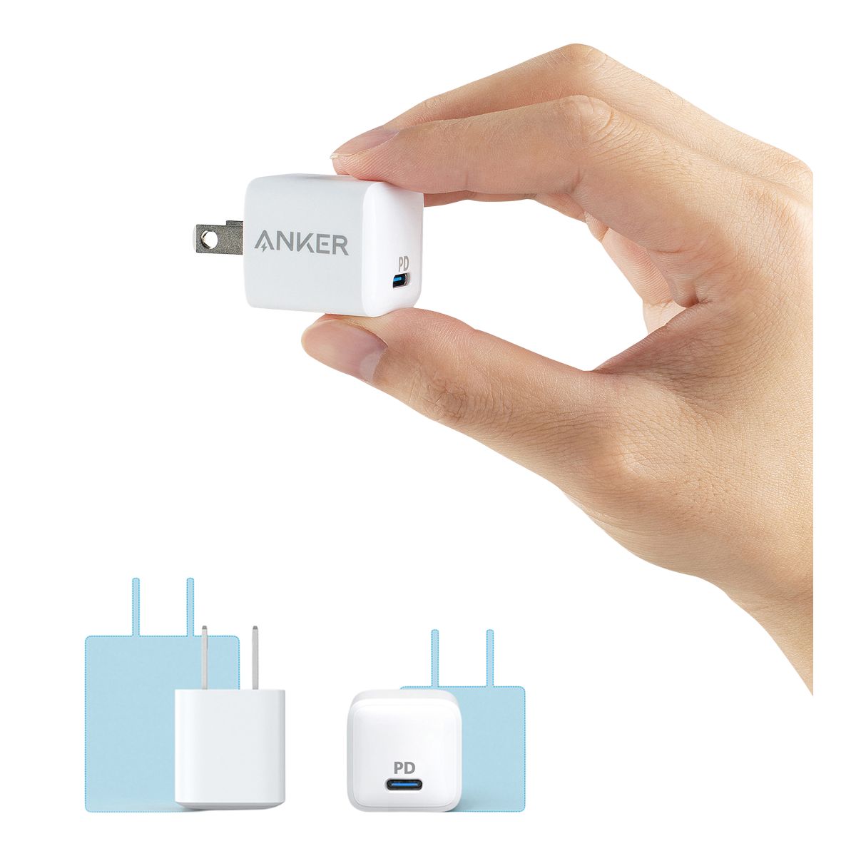 Anker PowerPort PD Nano Travel Wall Charger Composite_or_Mixed