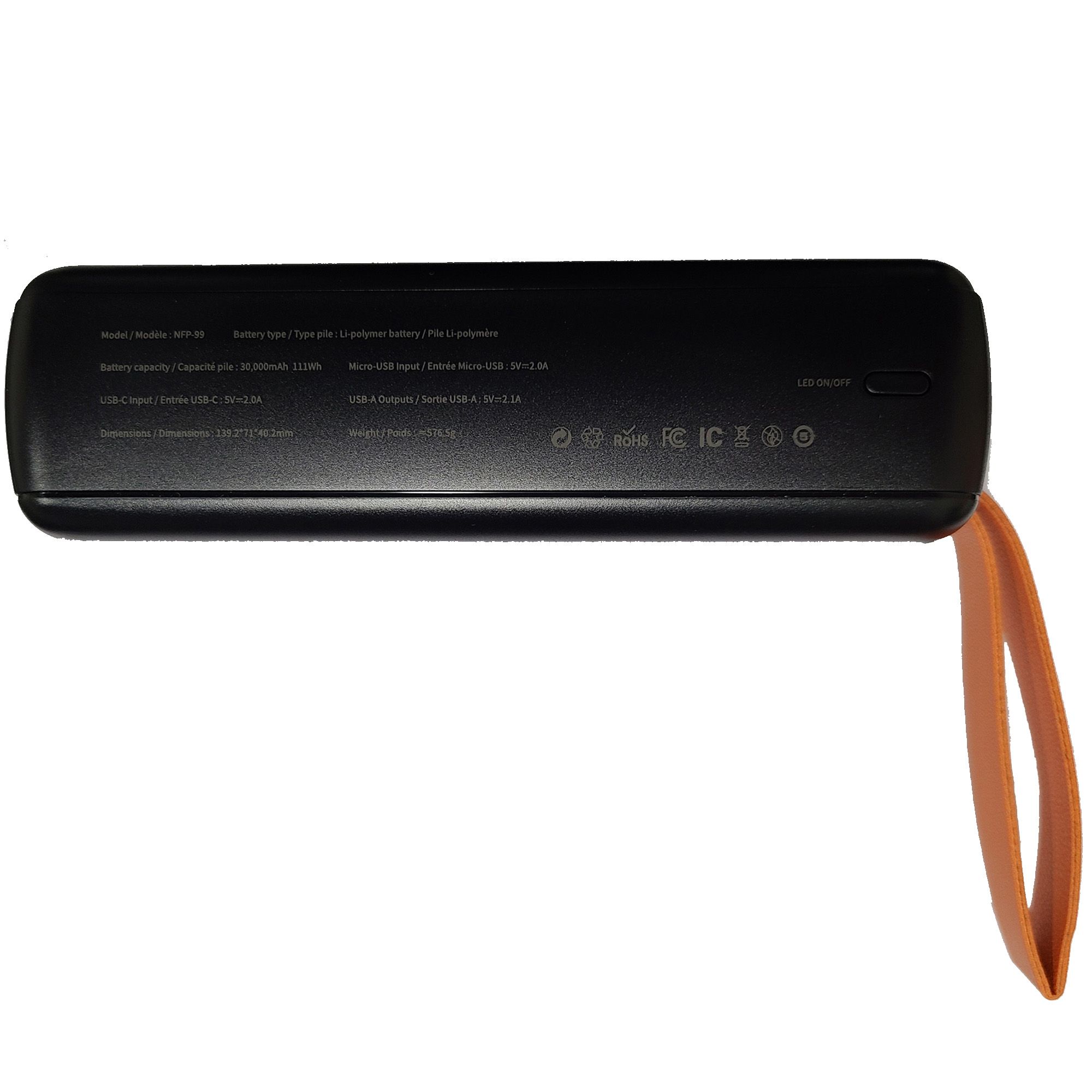 ChargeTech 30,000 mAh Power Bank