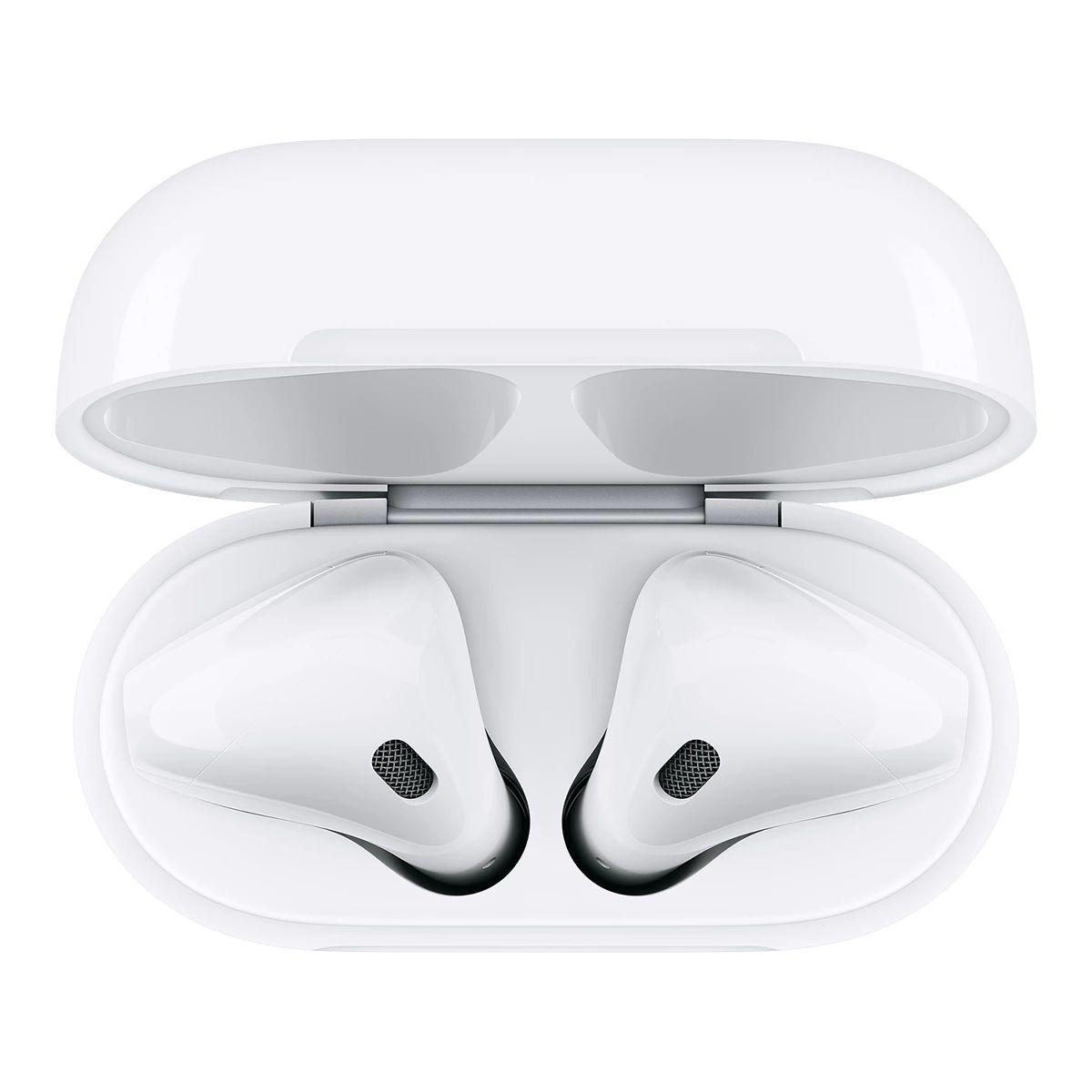 Apple Airpods With Wireless Charging Case Overhead_Flat