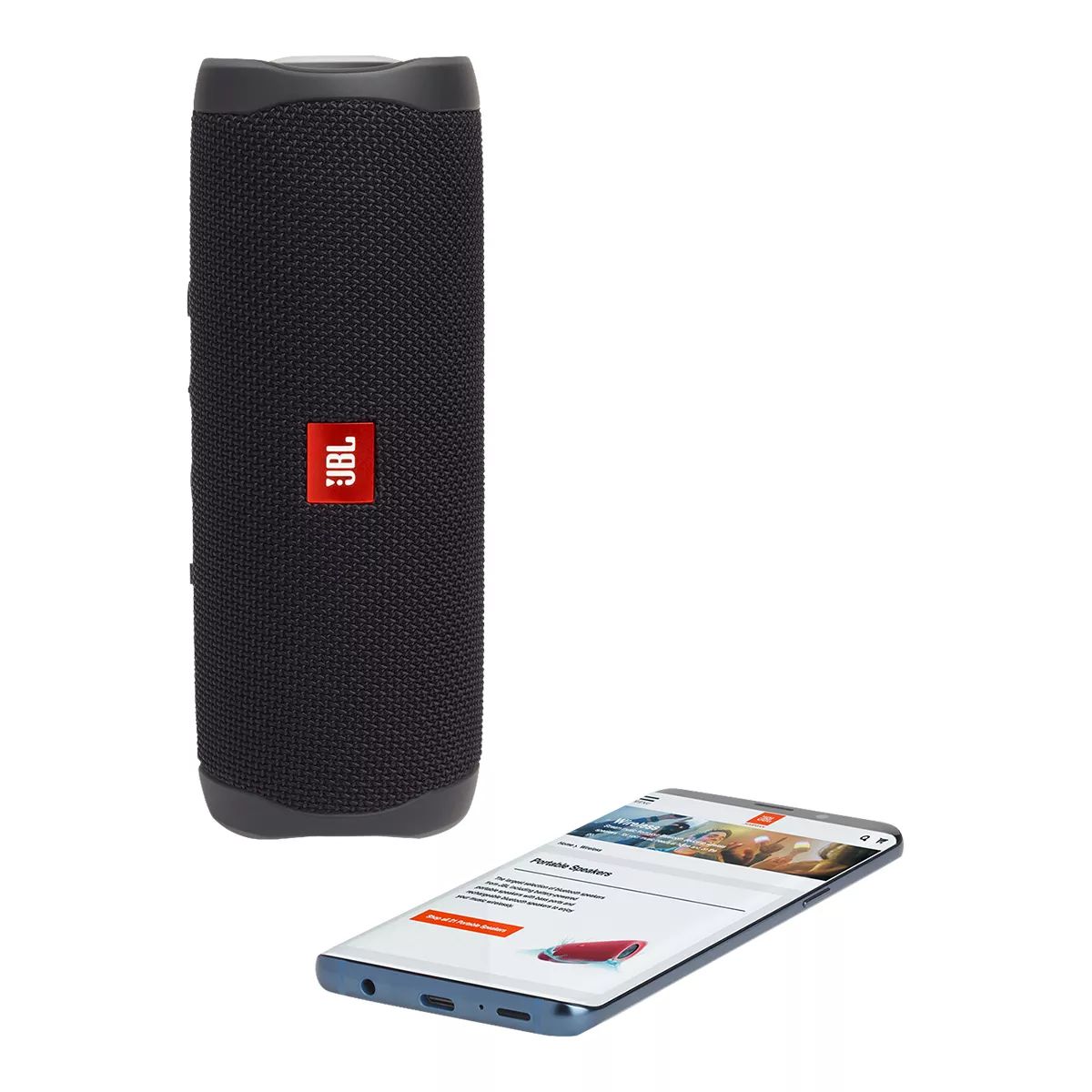 JBL Flip 5 Speaker - Black | Atmosphere