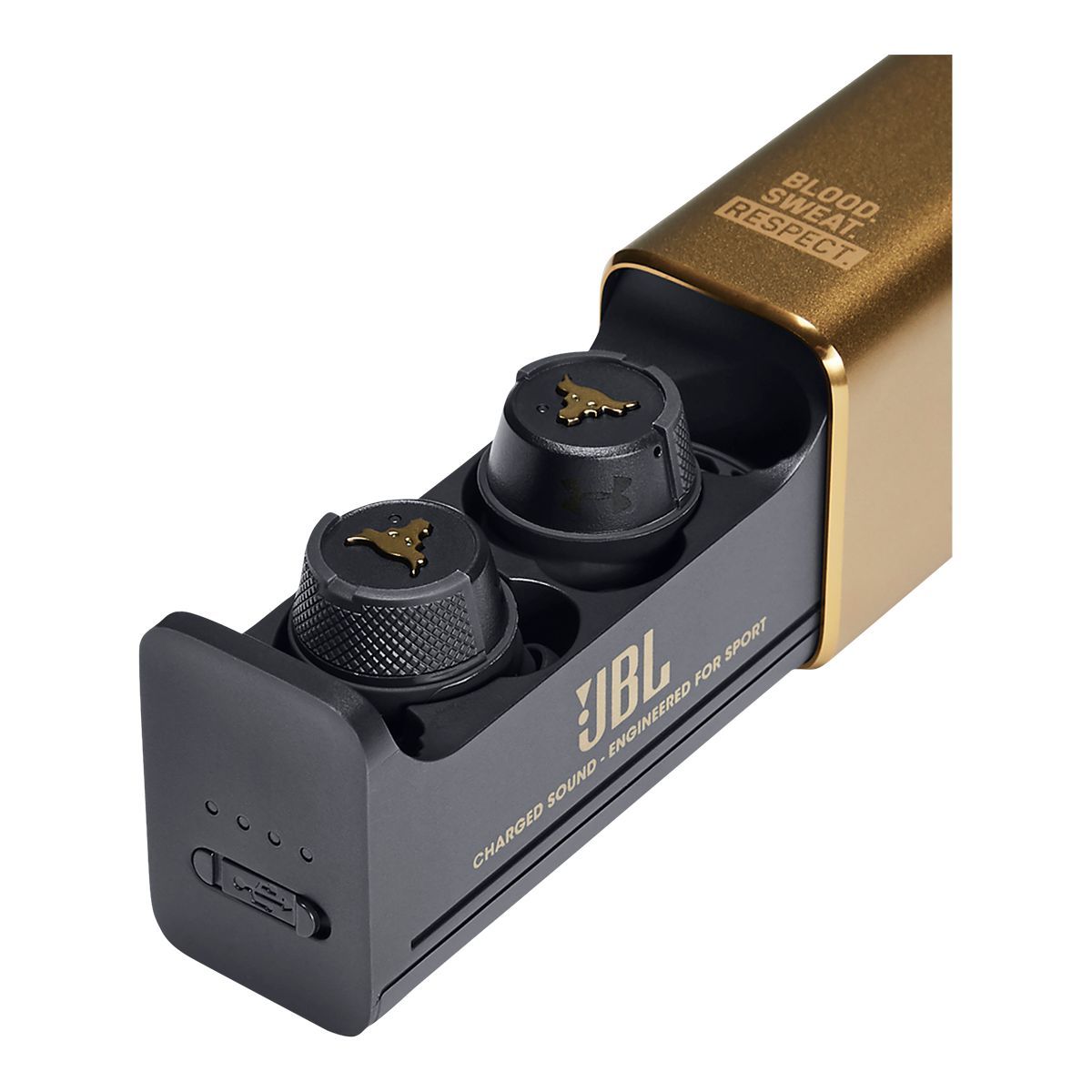 Under Armour Rock Flash True Wireless Earbuds CloseUp