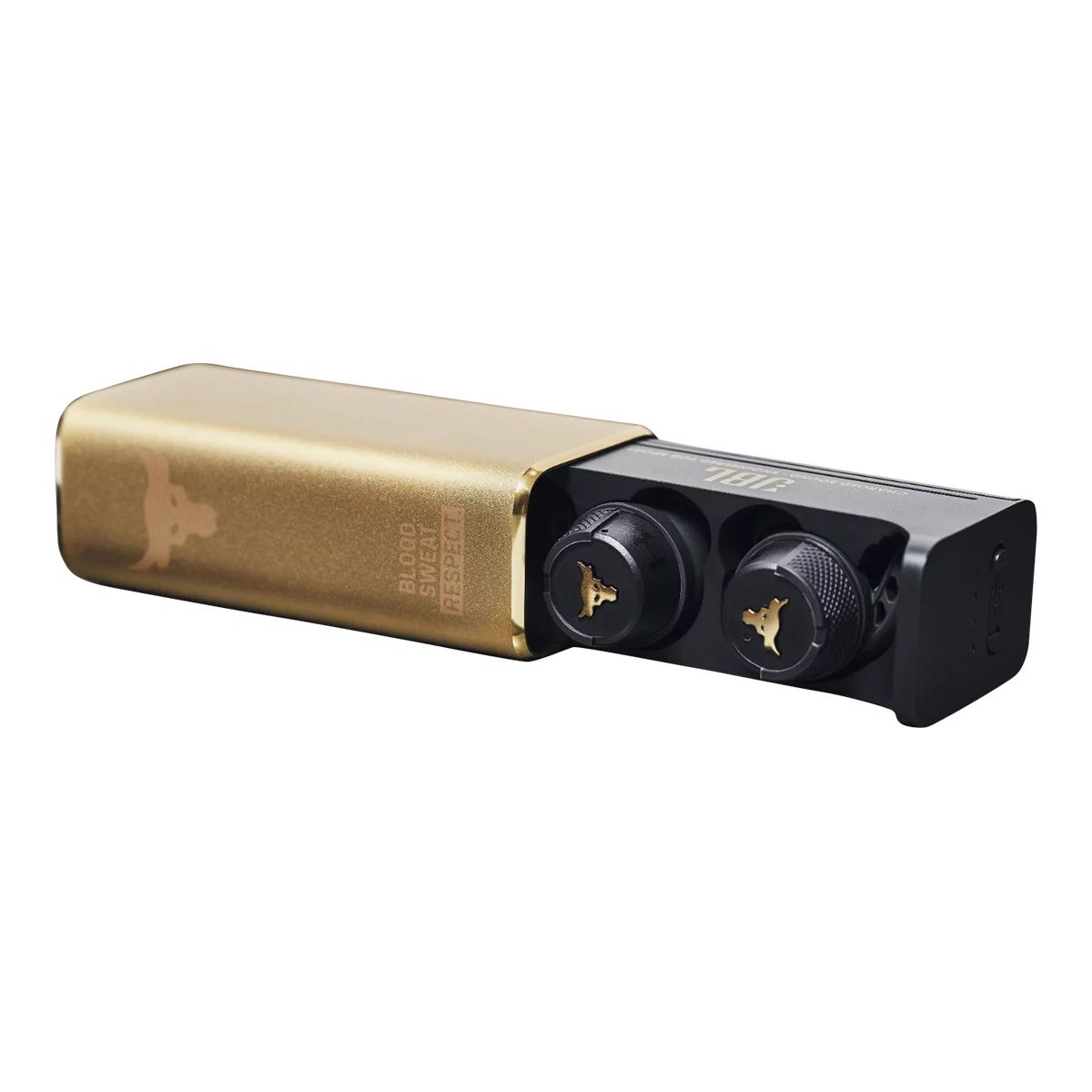 Under Armour Rock Flash True Wireless Earbuds Front_Angled_Left