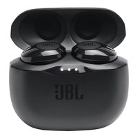 JBL Tune 125 TWS Wireless In Ear Headphones, Bluetooth, Charging Case Front_Elevated