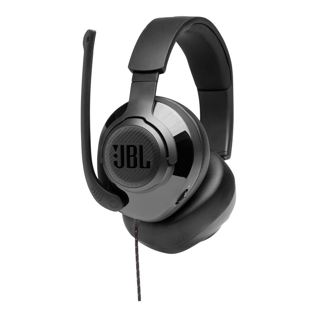 JBL Quantum 300 Wired Over Ear Foldable Headset Bottom_Plunge
