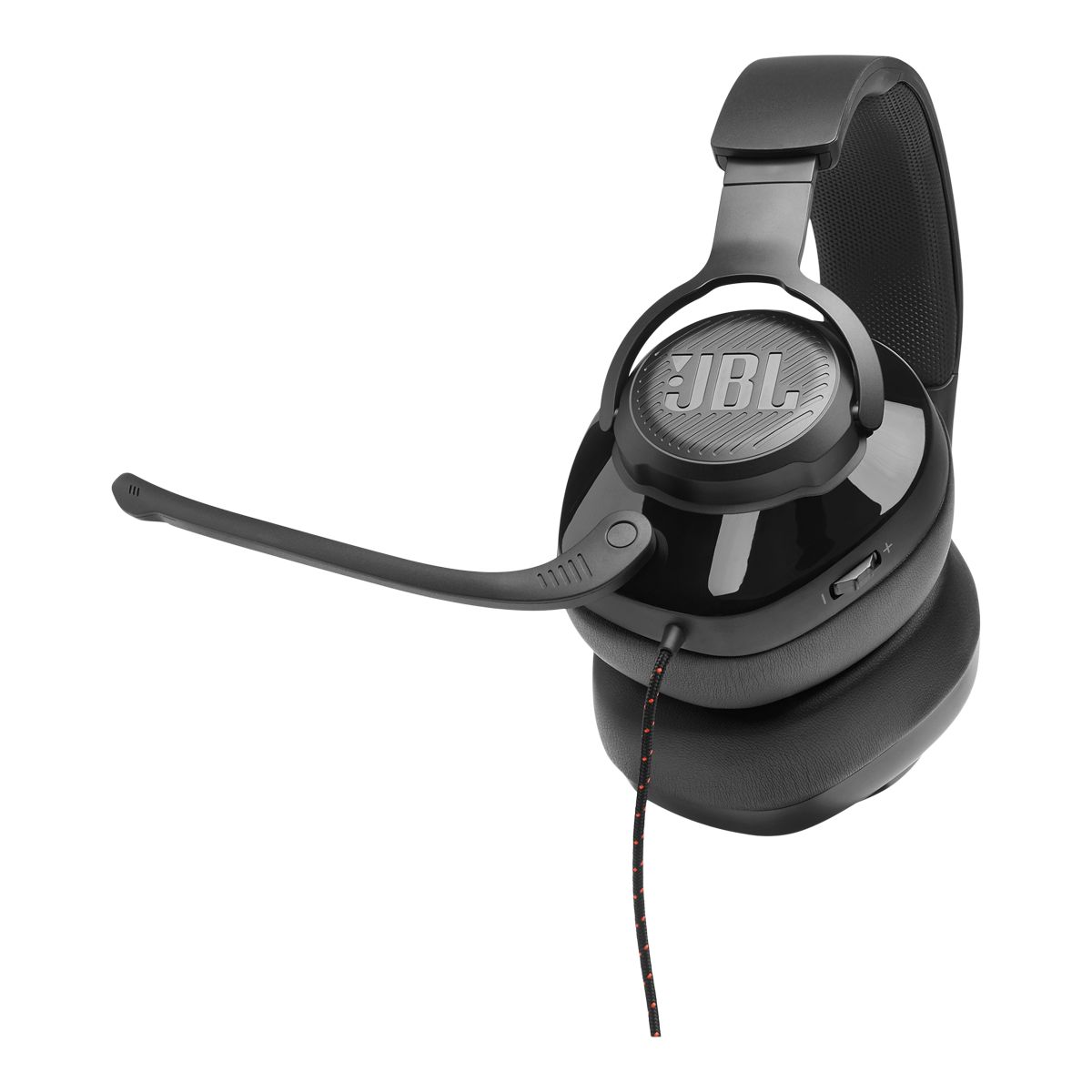 JBL Quantum 300 Wired Over Ear Foldable Headset Bottom_Plunge