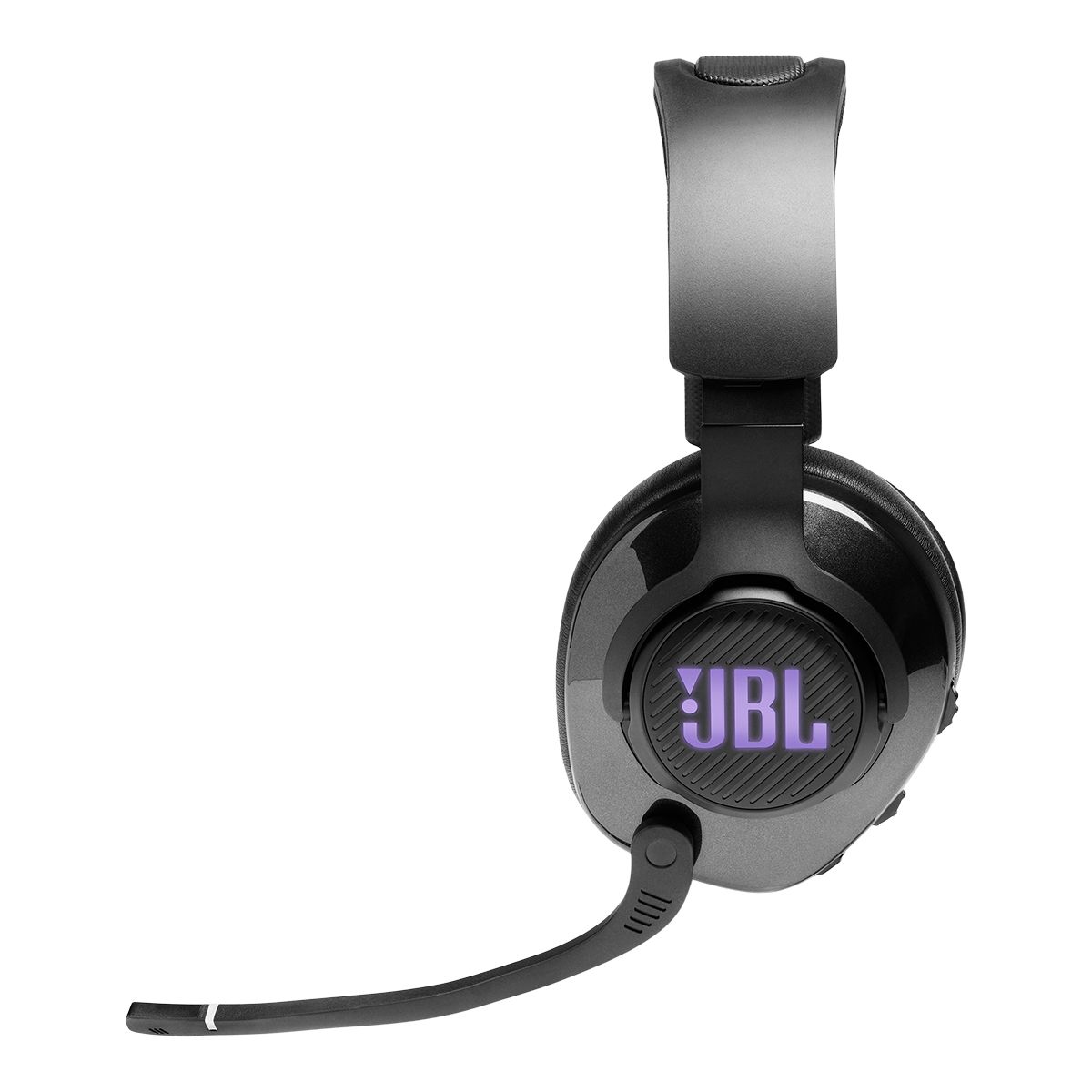 JBL Quantum 400 USB Wired Over Ear Foldable Headset, Gaming, Microphone Side_Left