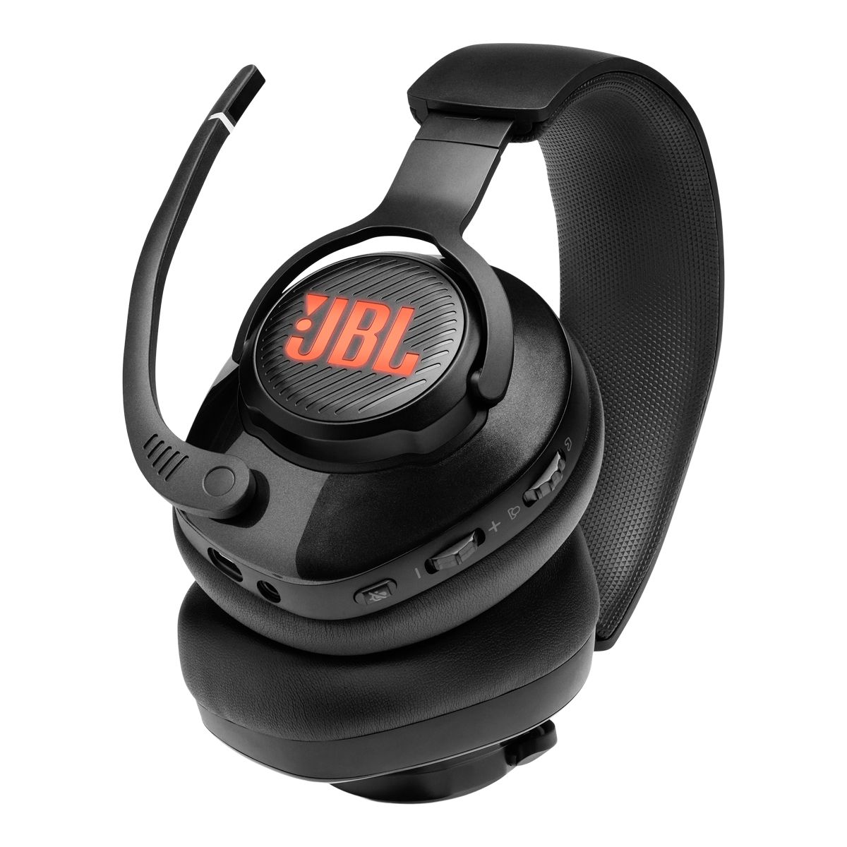 JBL Quantum 400 USB Wired Over Ear Foldable Headset, Gaming, Microphone Bottom_Plunge