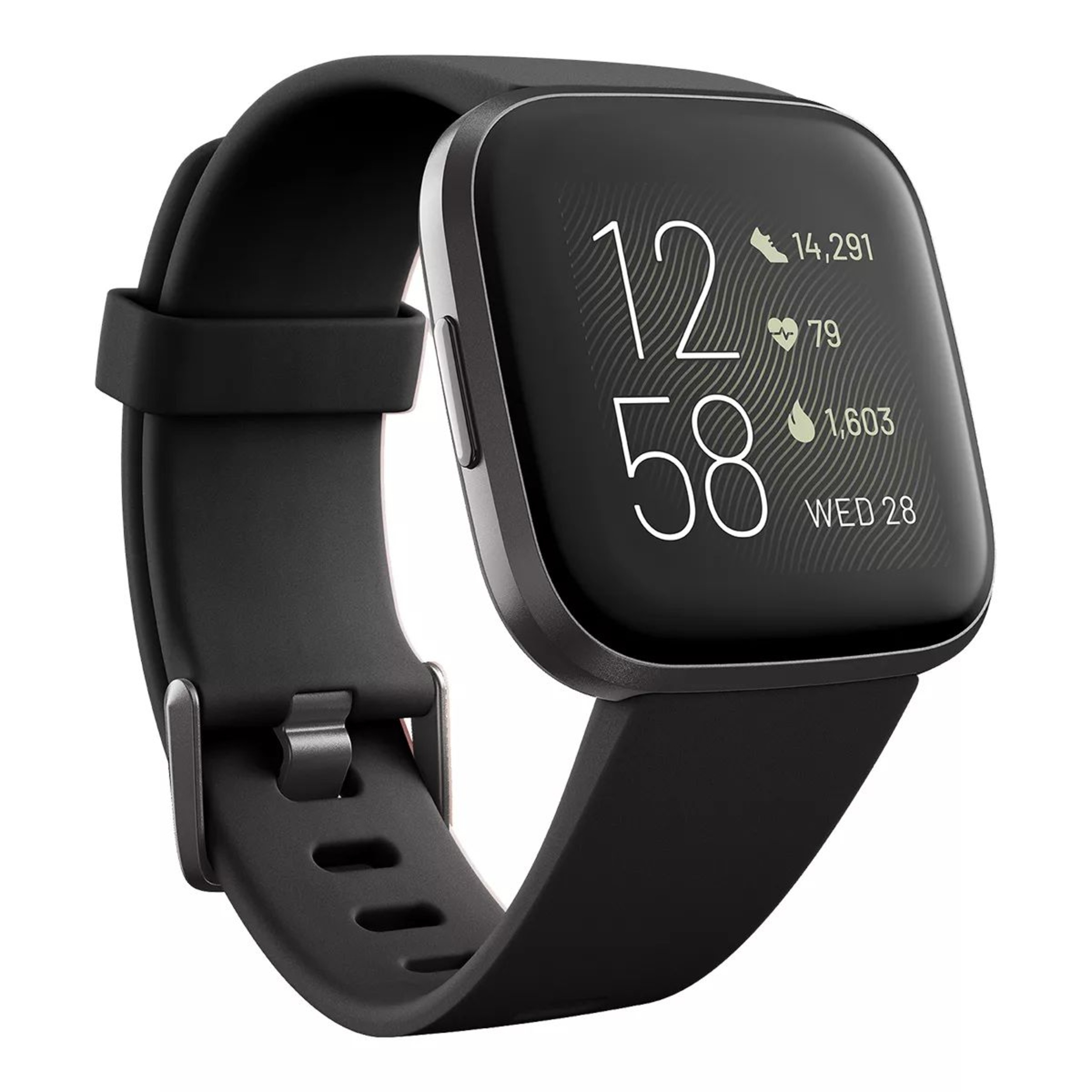 Fitbit Versa 2 Smart Watch 40mm Front_Angled_Right