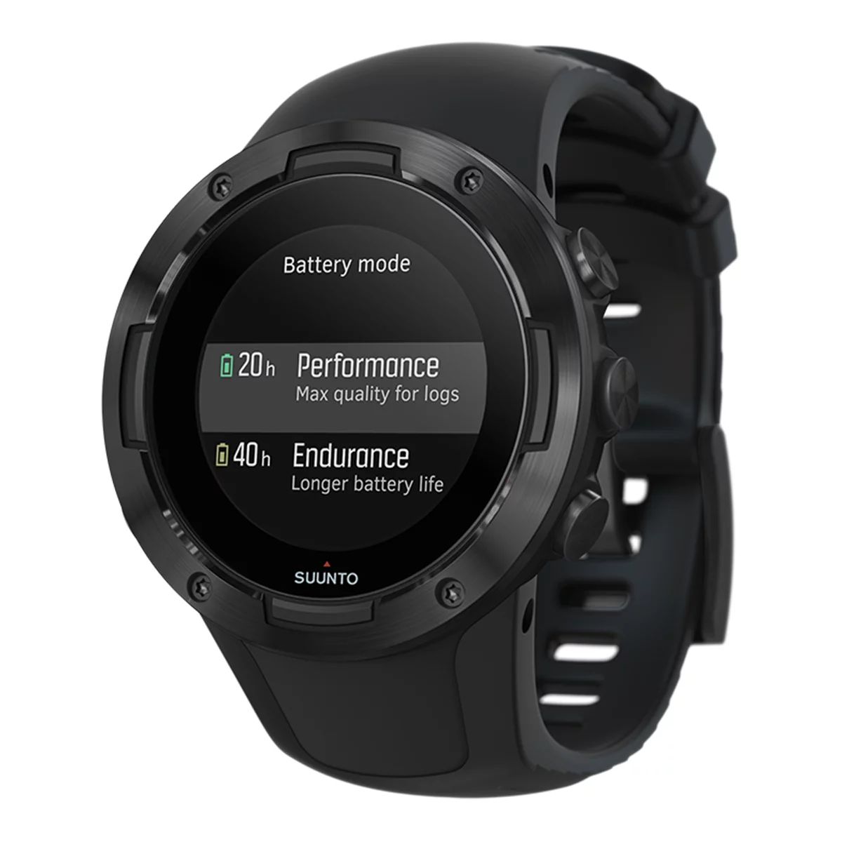Suunto 5 Fitness Watch, 33.02mm, Hiking, Lightweight, GPS Front_Angled_Left