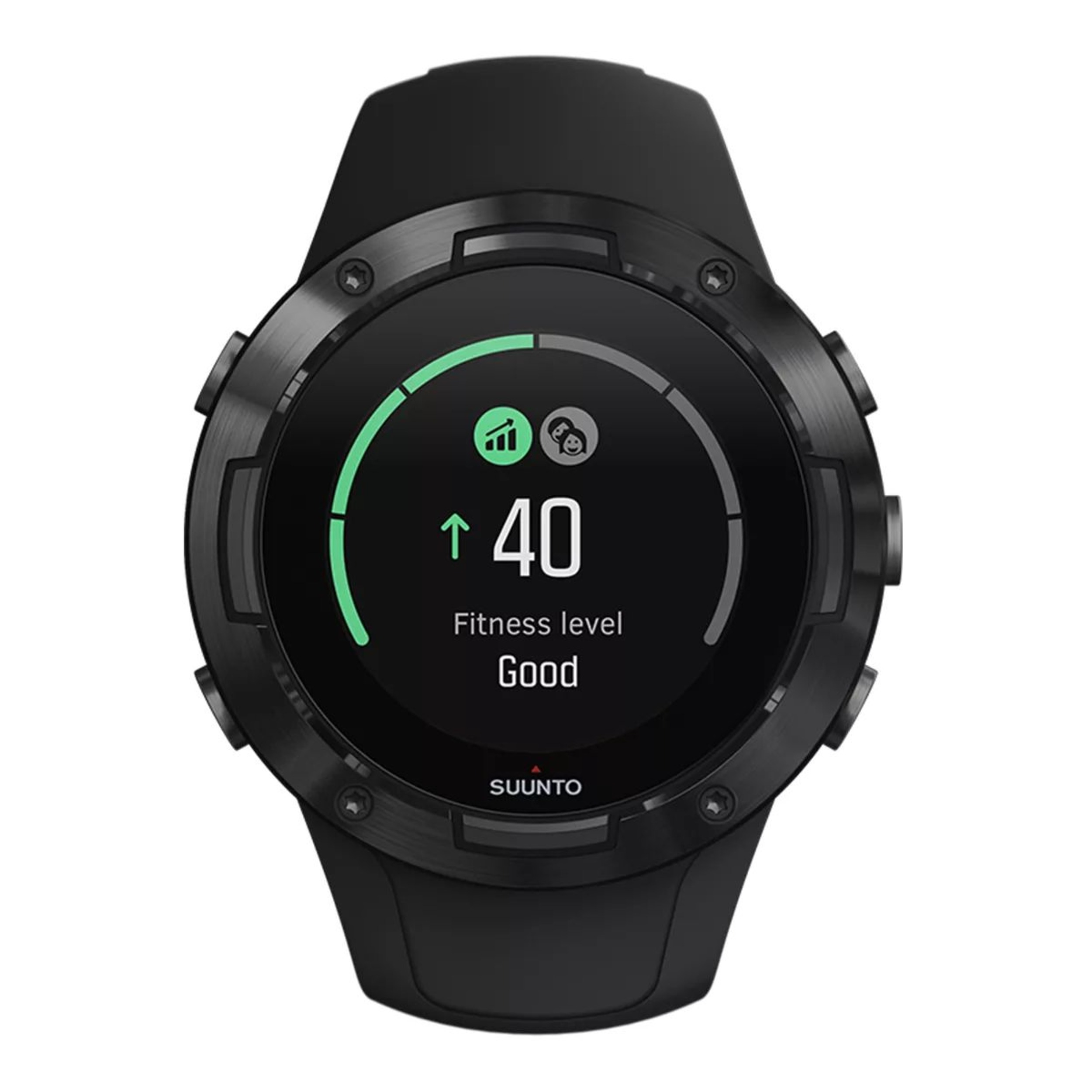 Suunto 5 Fitness Watch, 33.02mm, Hiking, Lightweight, GPS Front_Flat