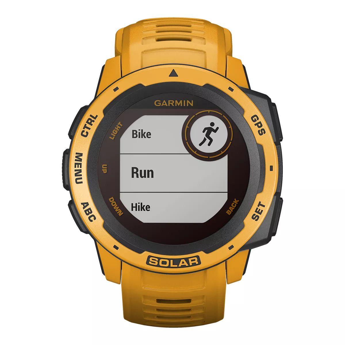 Garmin Instinct Solar-Powered Rugged Outdoor Smart Watch, 32.258mm, Heart Rate Monitor, GPS