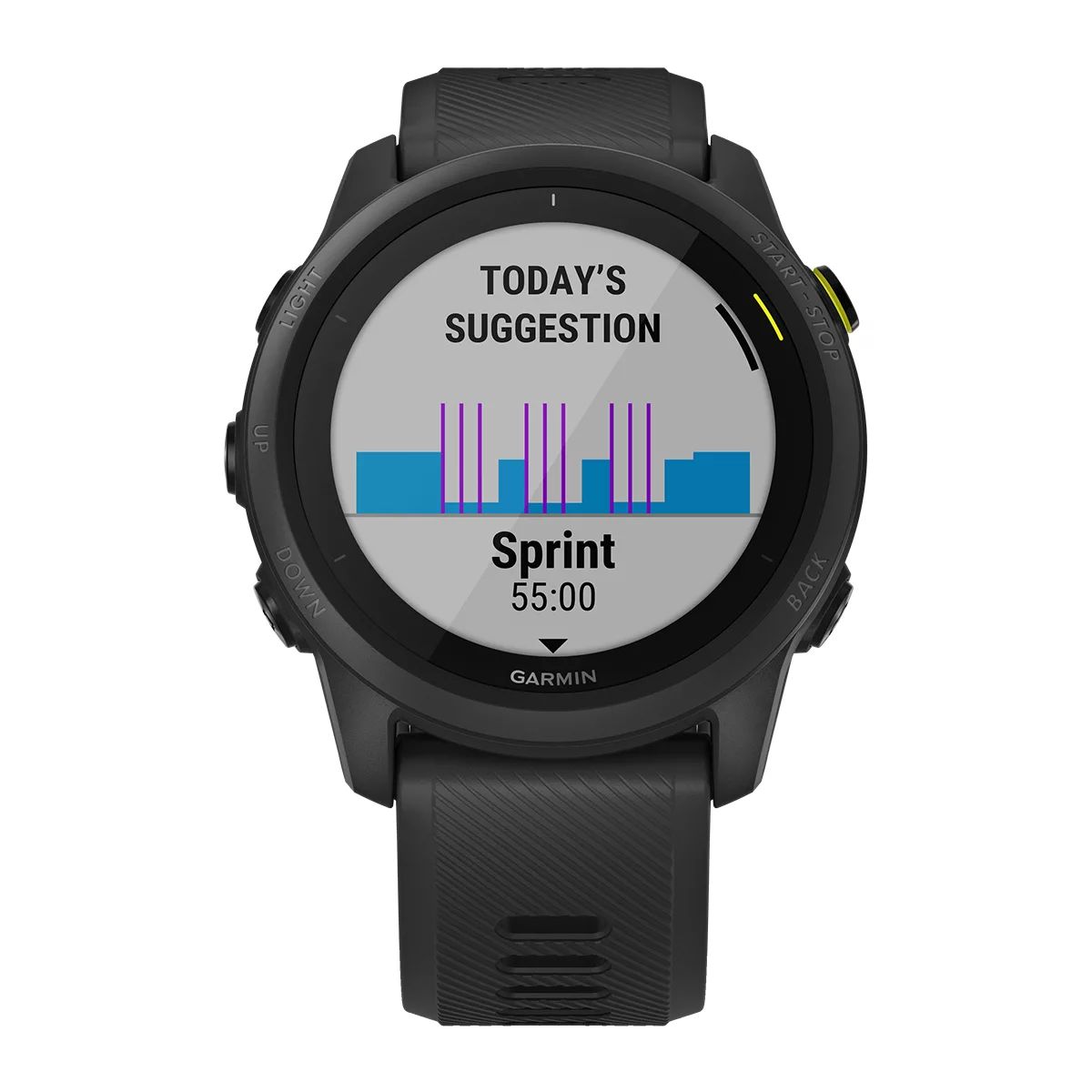 Garmin Forerunner 745 Fitness Watch Front_Flat