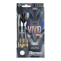 Harrows Vivid Brass Darts - 3 Pack Front_Flat