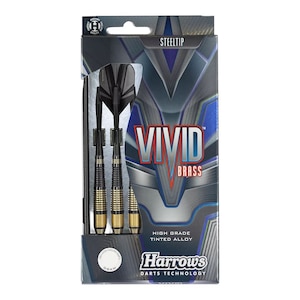 Harrows Vivid Brass Darts - 3 Pack