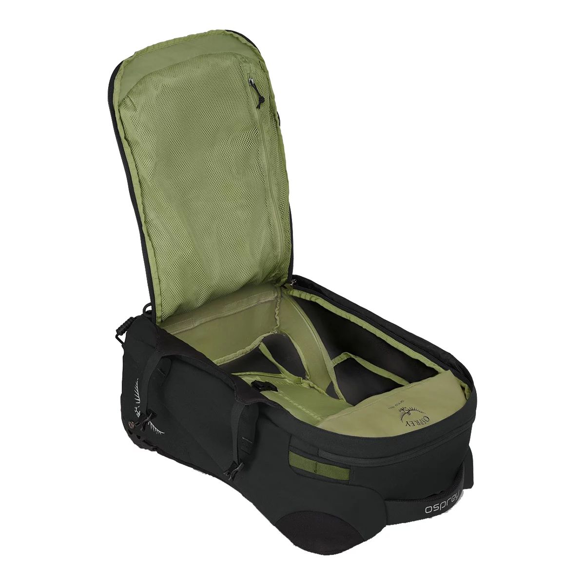 Osprey Farpoint Wheeled 36 L Travel Pack - Black Front_Angled_Right