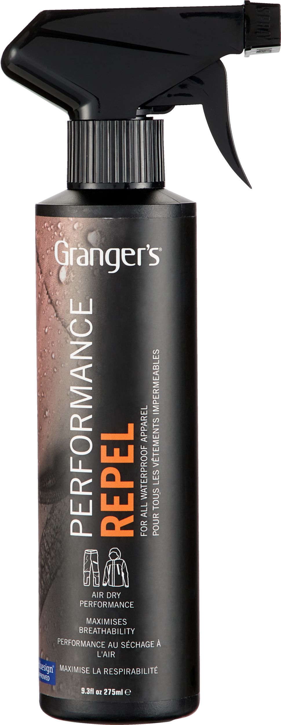 Grangers Performance Repel Plus 275ml Restores Water-Repellent finish  Maximises Breathability Bluesign Approved PFC Free